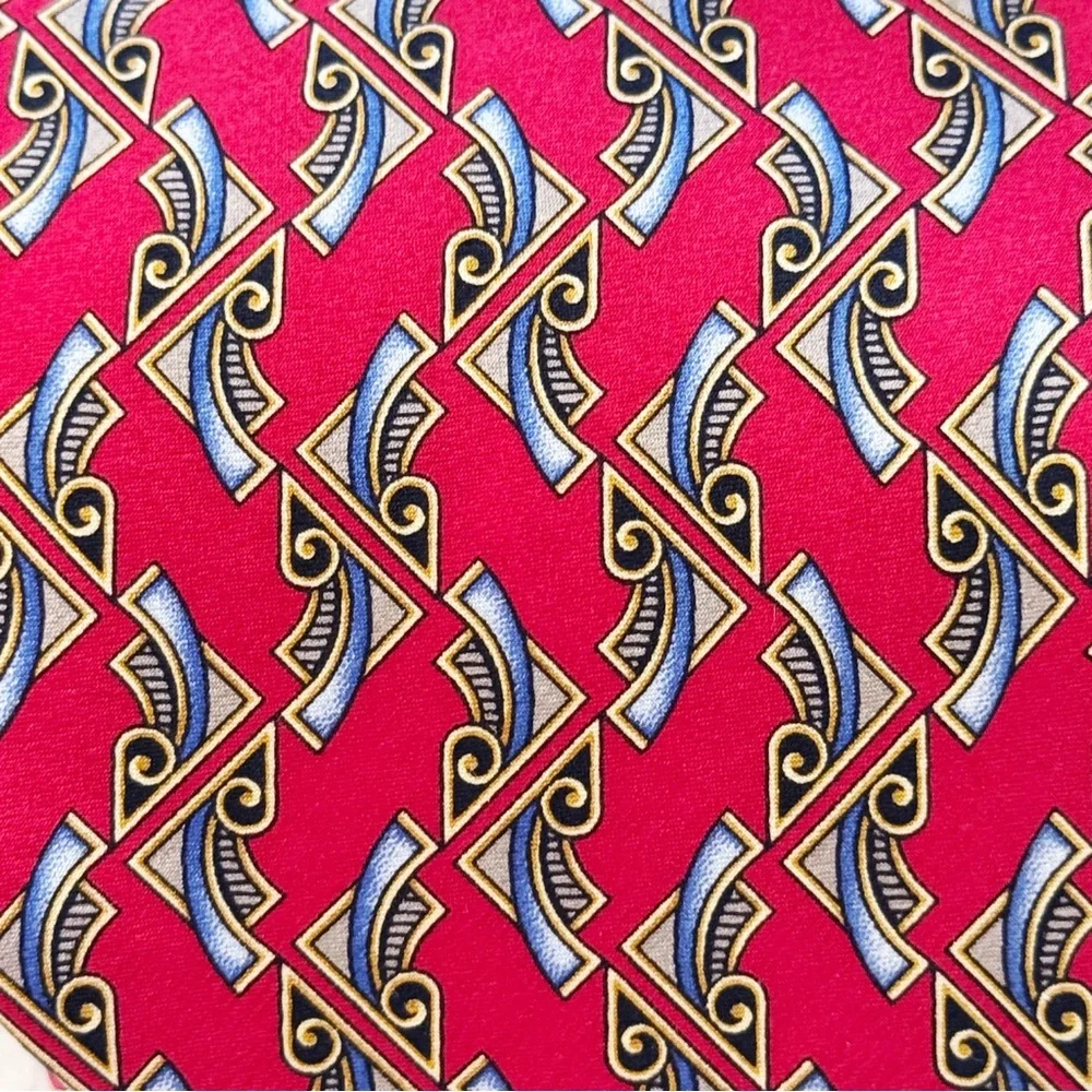 Robert Talbott Nordstrom Red Men’s Silk Tie Handsewn 56”